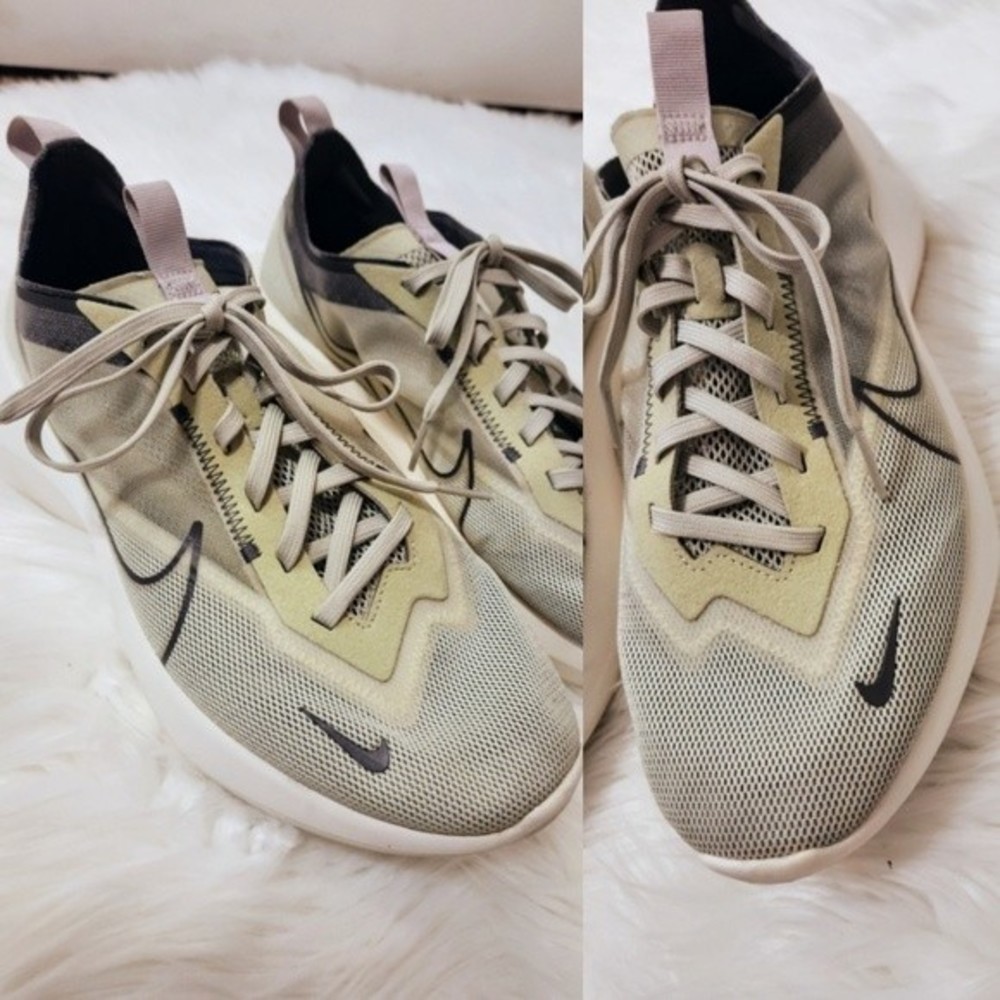❗️SOLD❗️Nike Vista Lite | Olive Aura Thunder Grey Mesh Upper Running Shoes - Picture 7 of 12